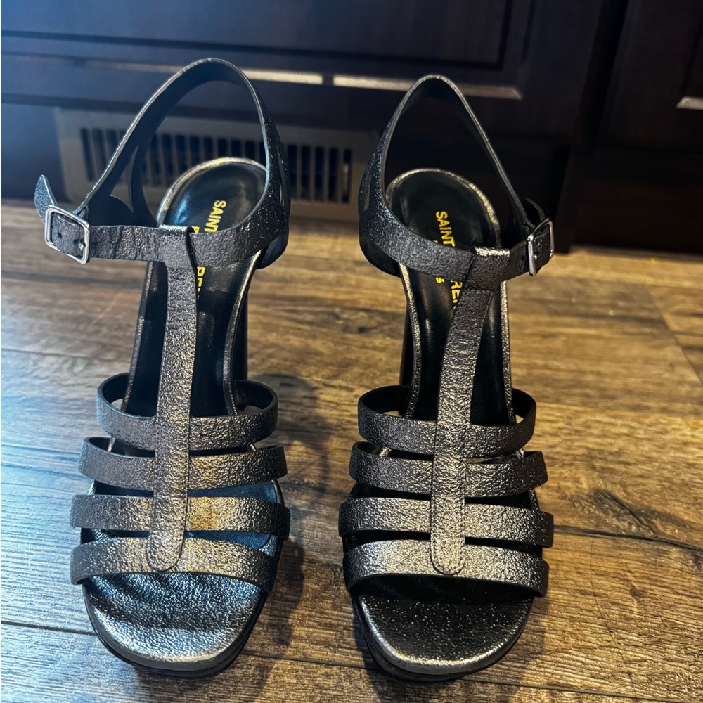 YSL  platform sandals